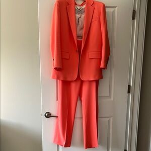 A.L.C.Coral Suit with Modern Tailoring